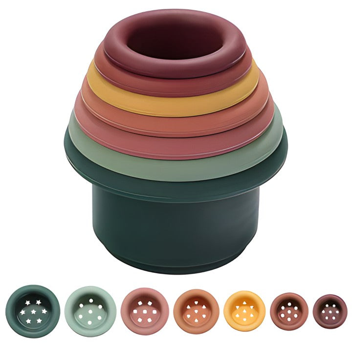 silicone-stacking-cups-Gift-Baby-Toys-9