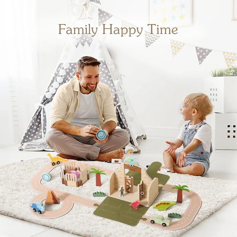 montessori-wooden-dinosaur-set-Gift-Baby-Toys-4