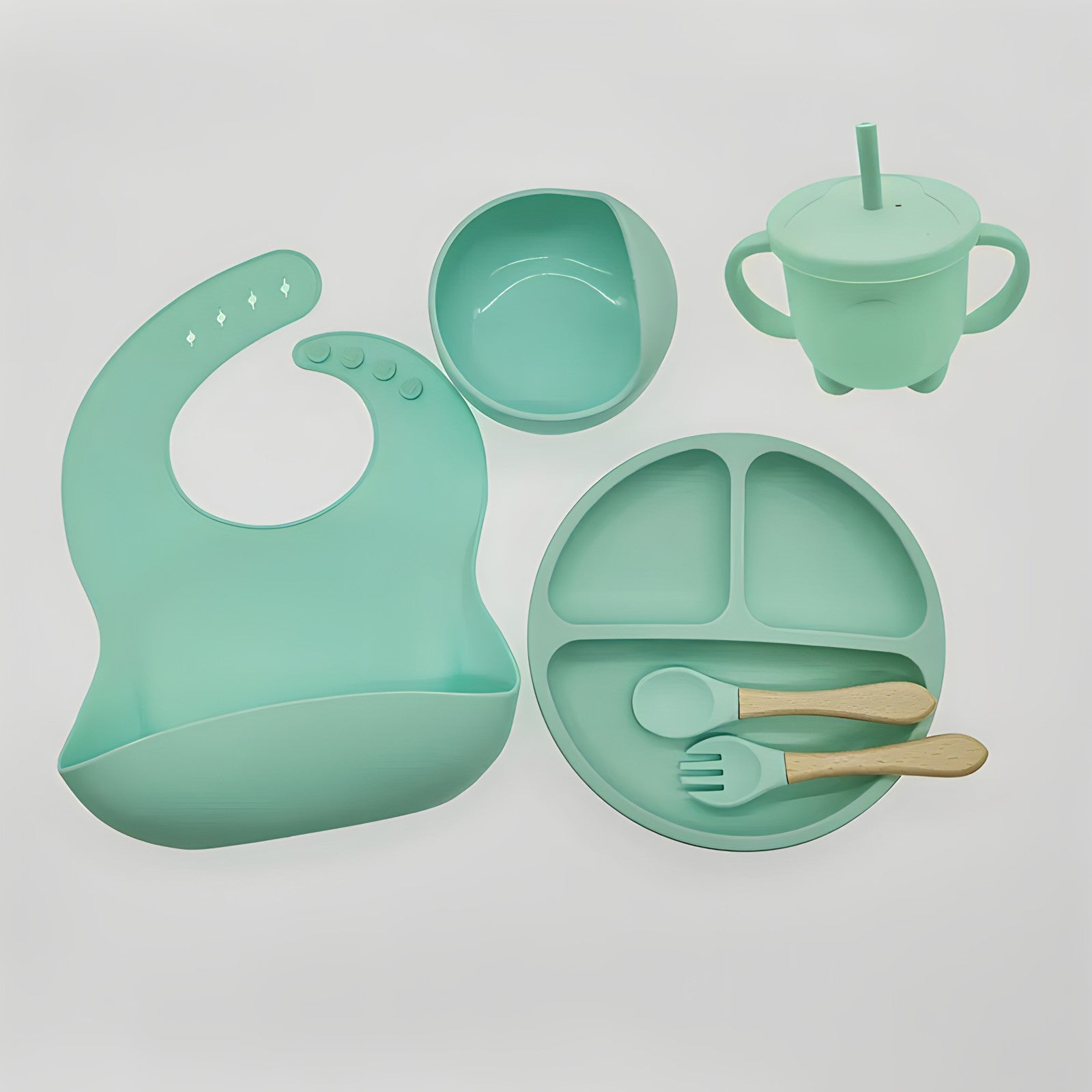 childrens-silicone-tableware-set-Gift-Baby-Toys-8