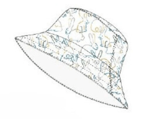 reversible-bucket-hat-bunnies-Gift-Baby-Toys-3