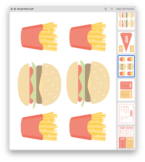 burger-diner-dramatic-play-printable-kit-Gift-Baby-Toys-2