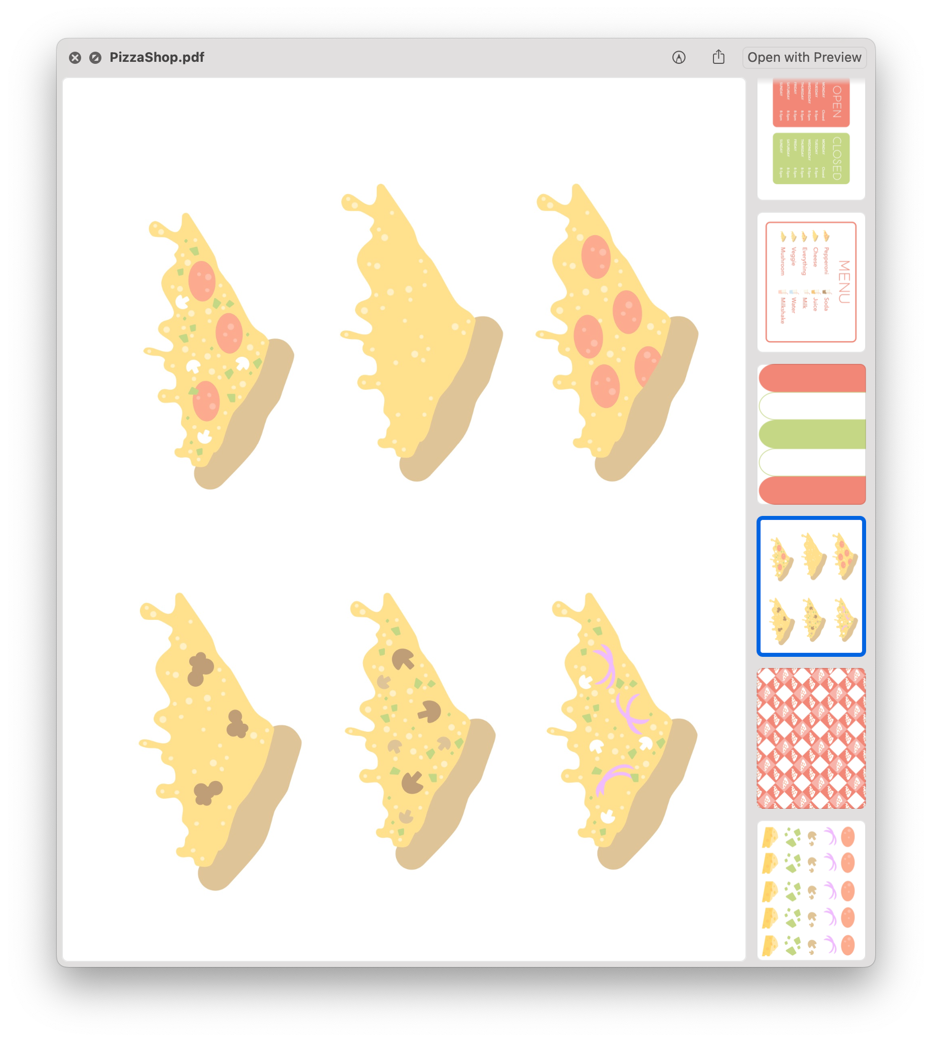 pizza-shop-printable-dramatic-play-kit-Gift-Baby-Toys-2