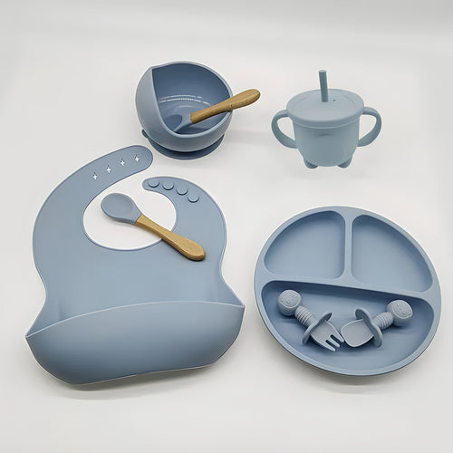 childrens-silicone-tableware-set-Gift-Baby-Toys-2