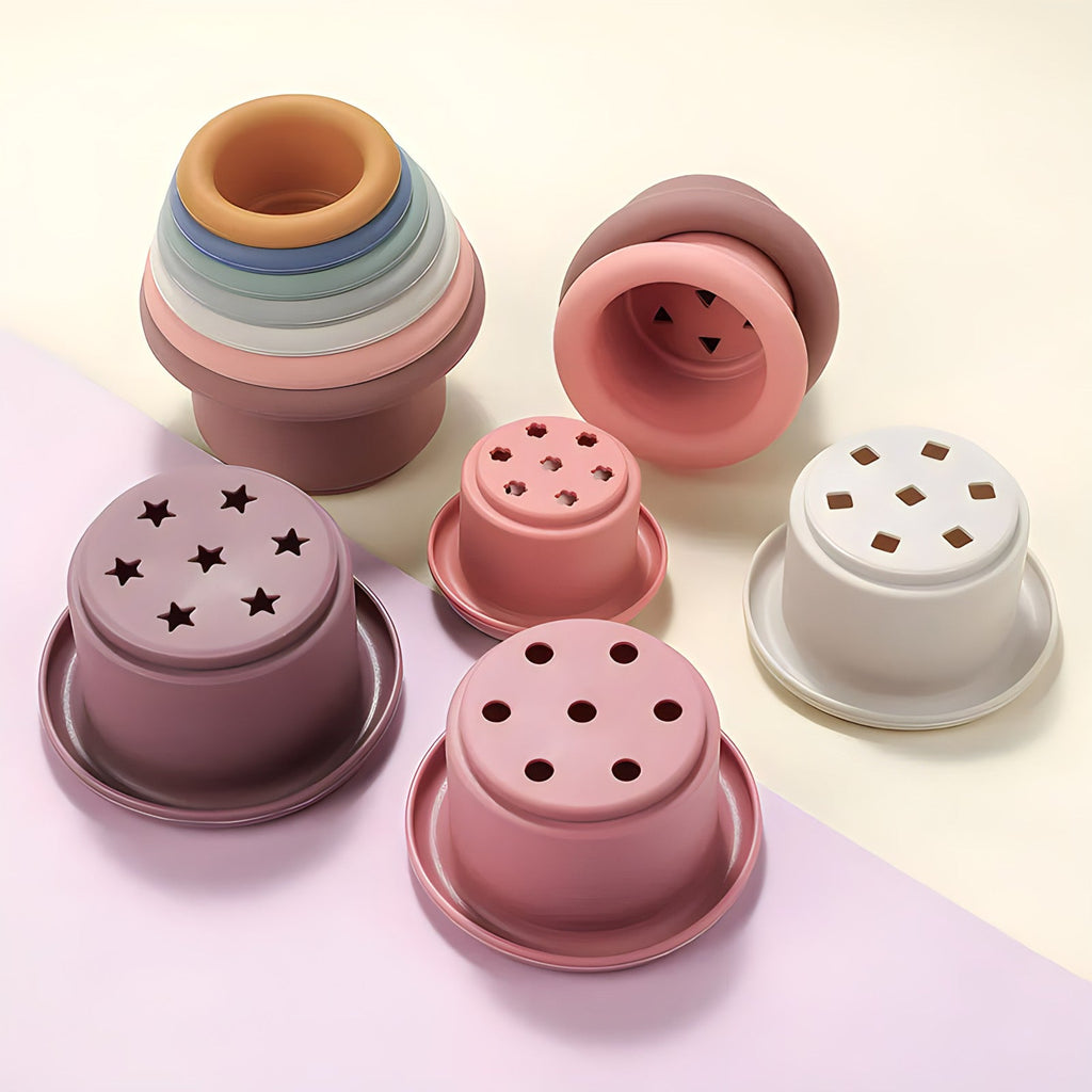 silicone-stacking-cups-Gift-Baby-Toys-5