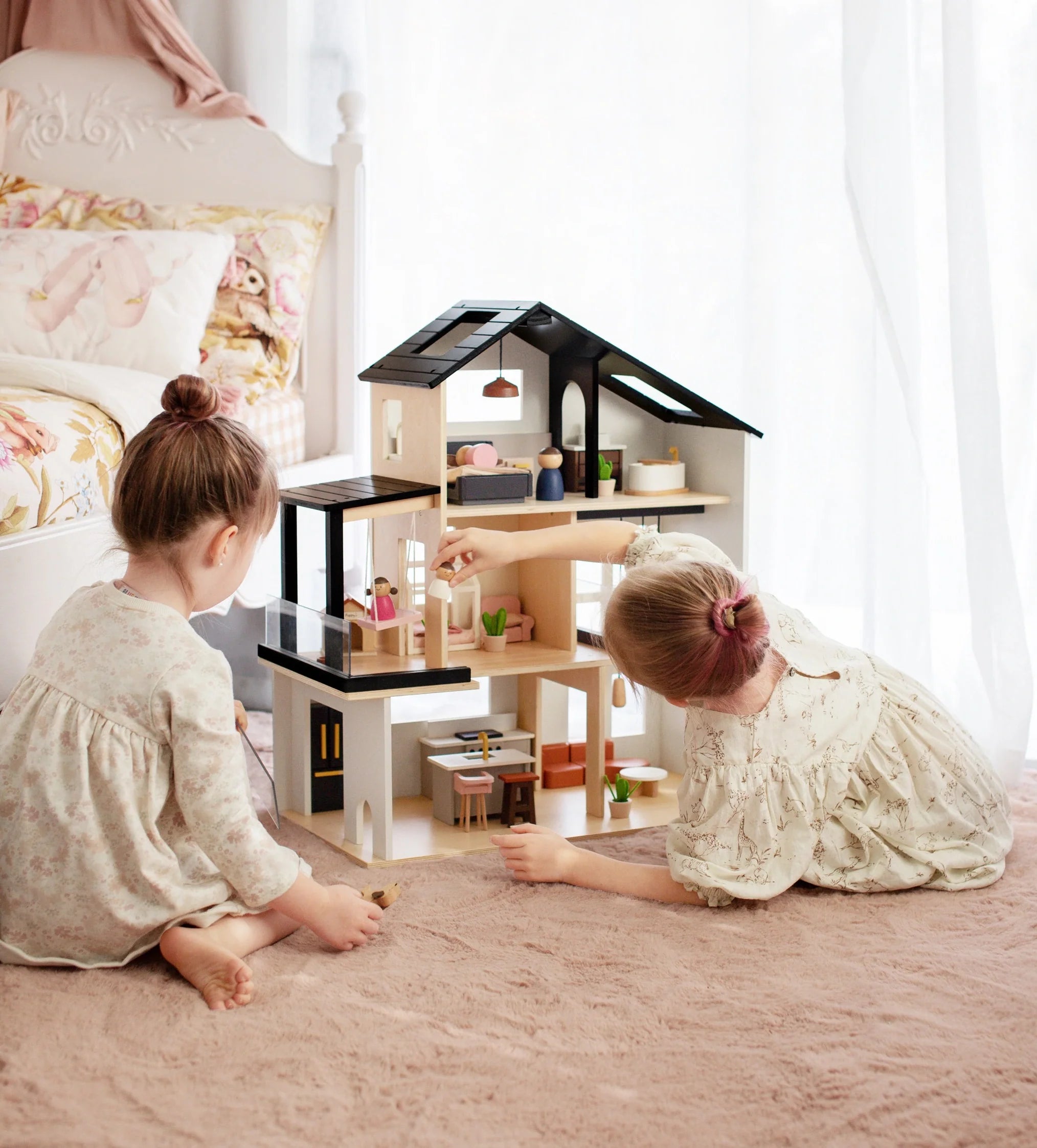 tiny-land®-sweetwood-edge-dollhouse-Gift-Baby-Toys-2