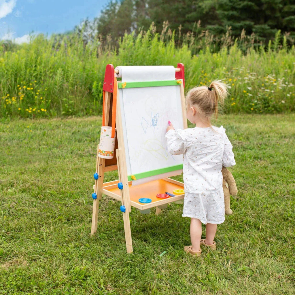 tiny-land®-3-in-1-art-easel-paper-roll-set-Gift-Baby-Toys-8