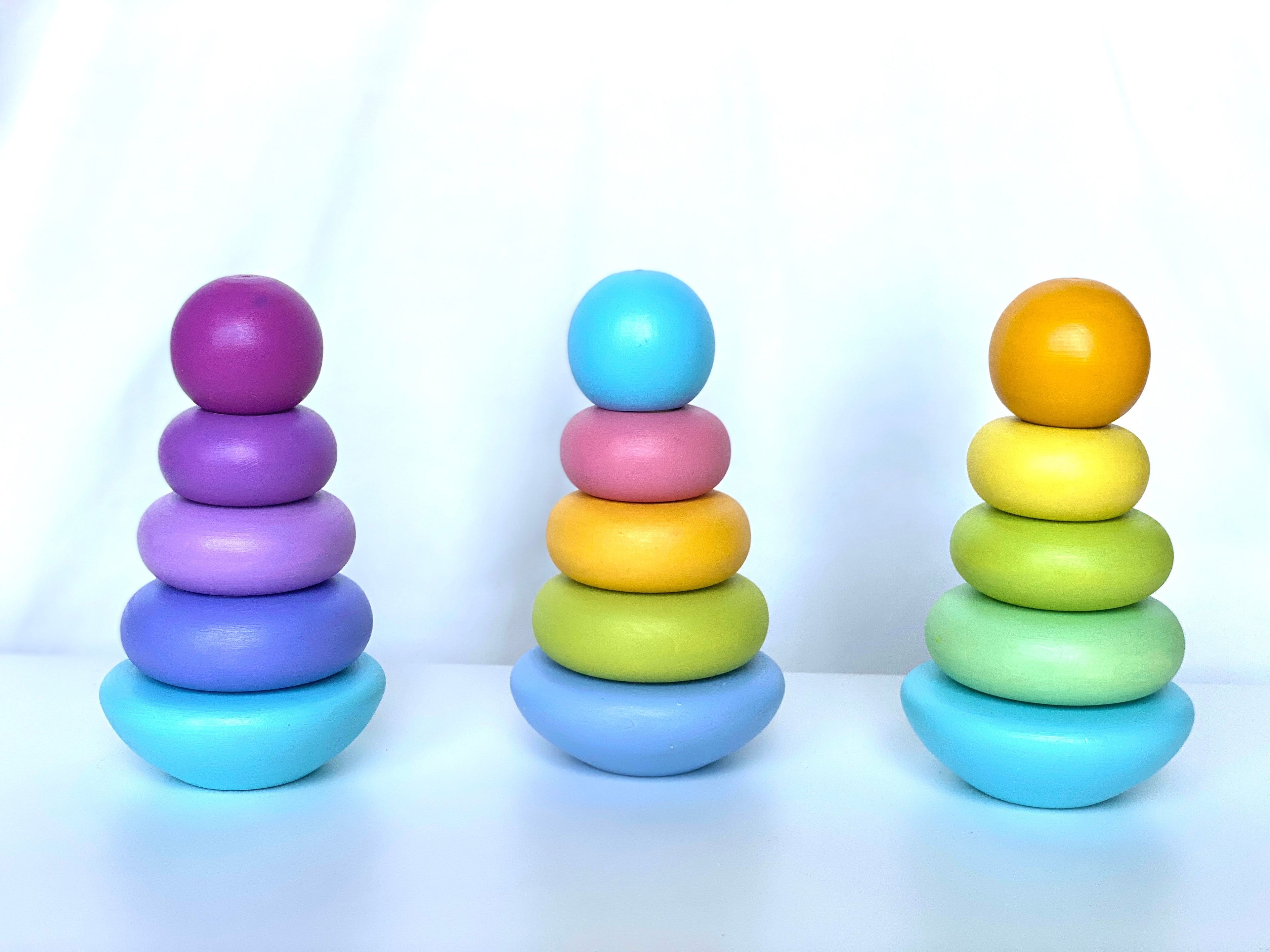 wooden-ring-stacking-pyramid-pastel-Gift-Baby-Toys-2