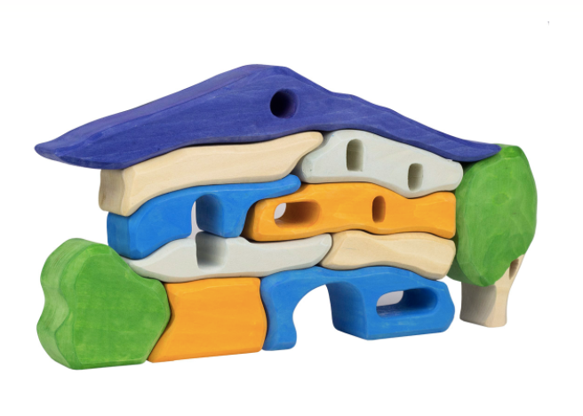 wooden-puzzle-house-summer-house-Gift-Baby-Toys-1