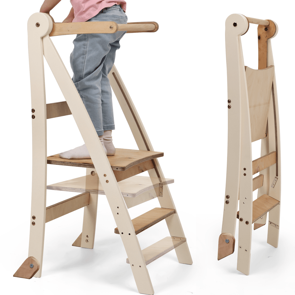 adjustable-learning-tower-kids-step-stool-Gift-Baby-Toys-1