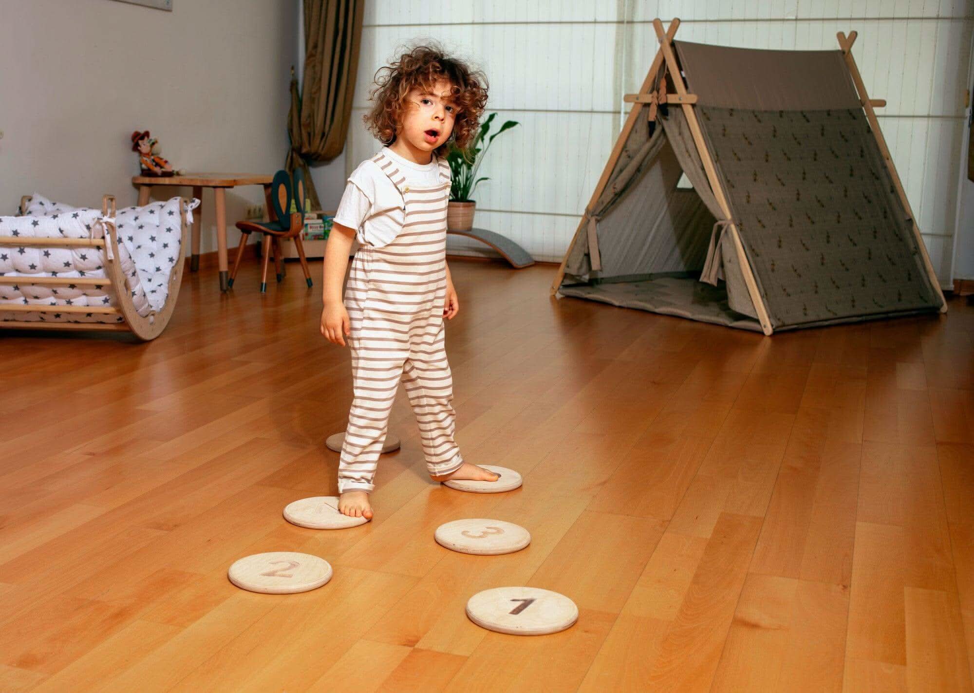 montessori-balance-beam-and-stepping-stones-set-Gift-Baby-Toys-4