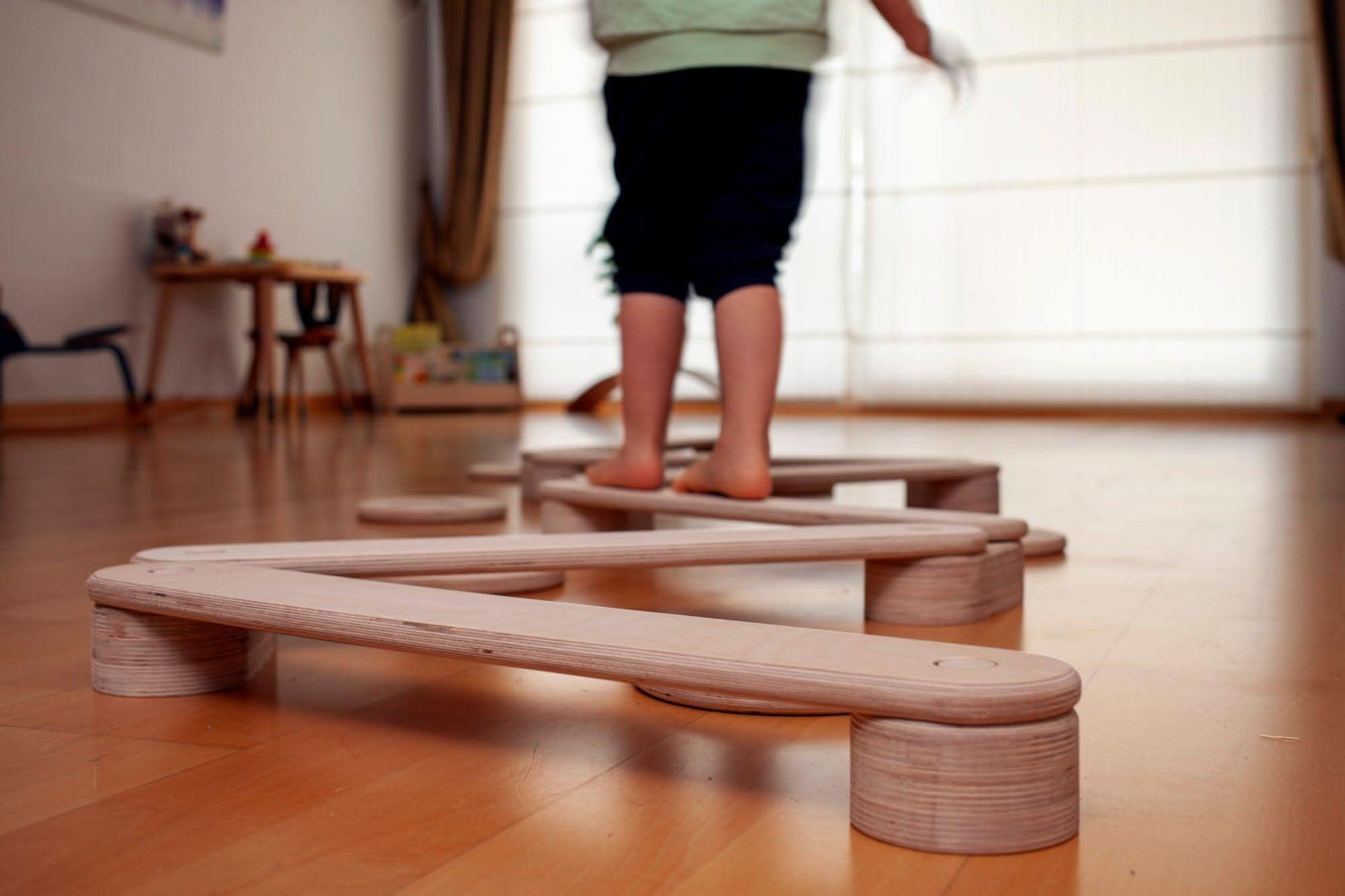 montessori-balance-beam-and-stepping-stones-set-Gift-Baby-Toys-6
