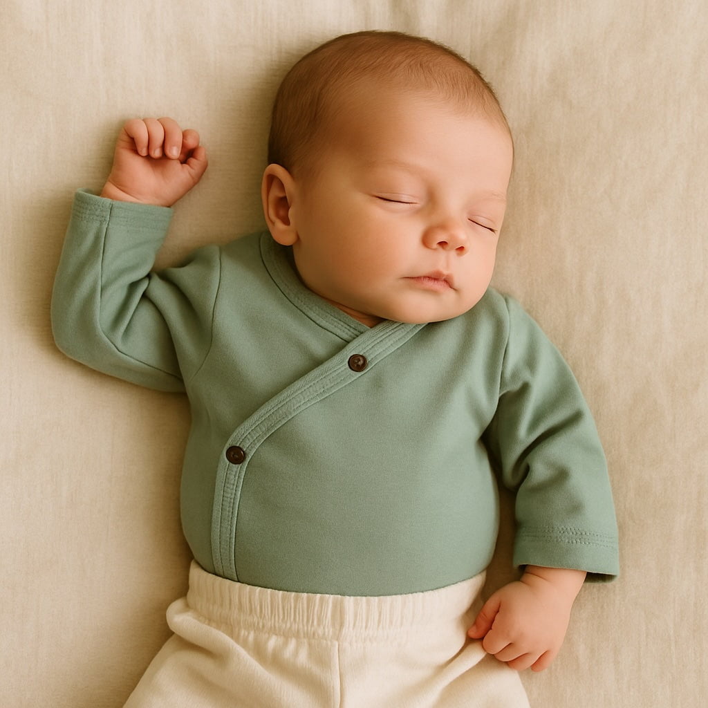 long-bodysuit-basil-green-Gift-Baby-Toys-2