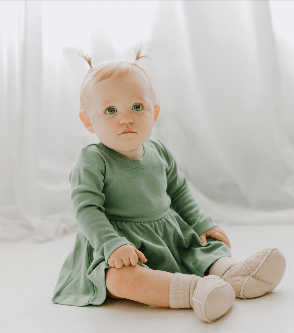 long-sleeve-twirl-dress-basil-green-Gift-Baby-Toys-2