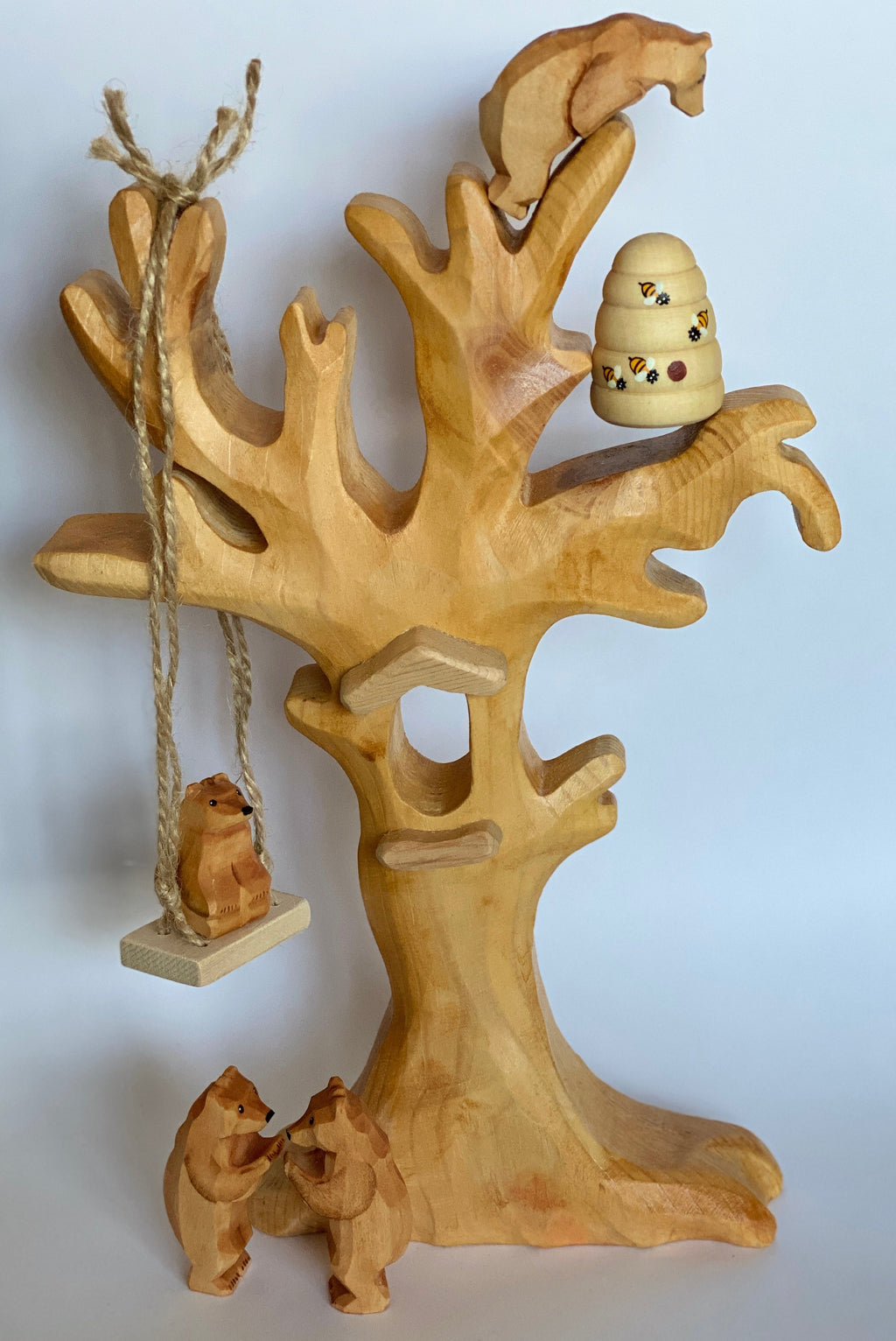 wooden-beehive-figurine-toy-Gift-Baby-Toys-3