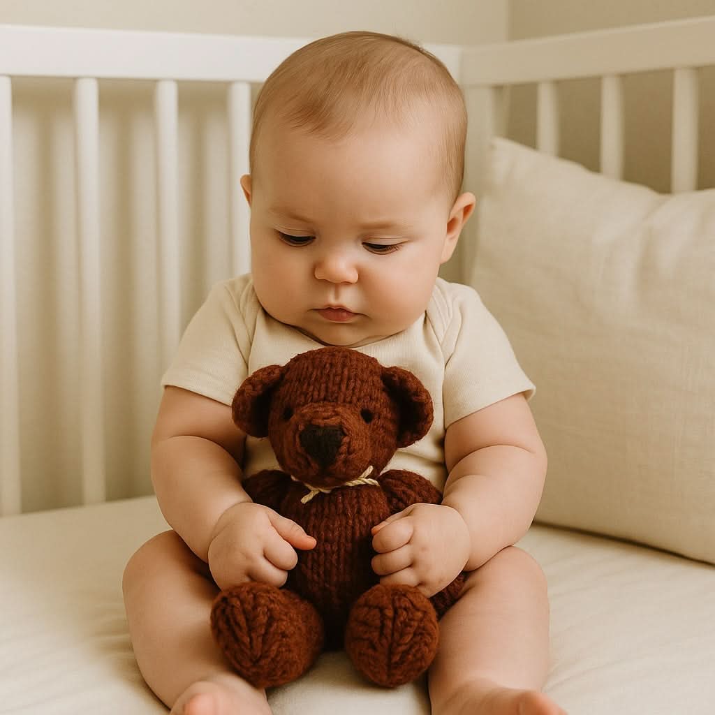 wool-knit-buddy-bree-the-brown-bear-Gift-Baby-Toysknit dolls-1