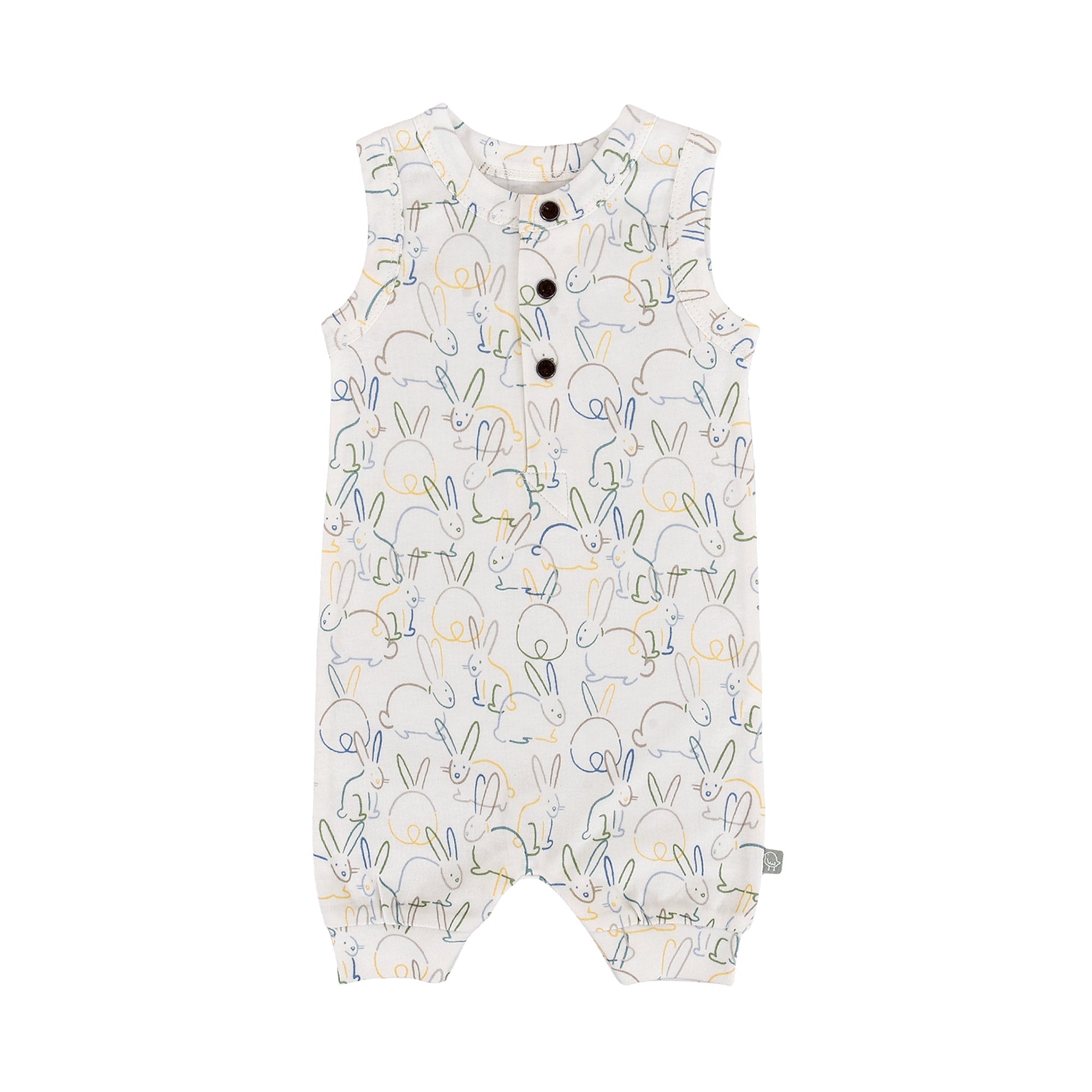 tank-romper-bunnies-Gift-Baby-Toysone-pieces-1
