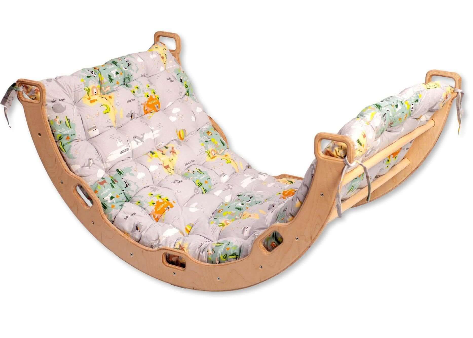 large-montessori-climbing-arch-rocker-with-pillow-set-Gift-Baby-Toys-16