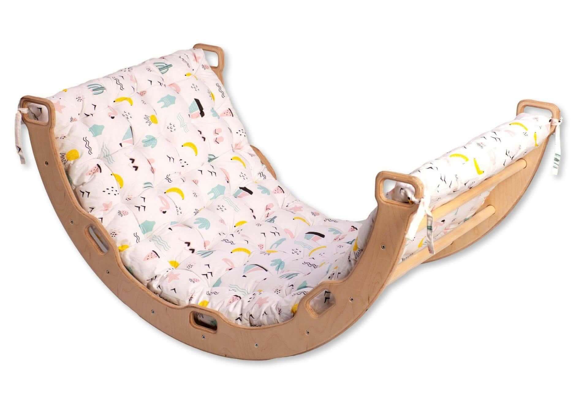 large-montessori-climbing-arch-rocker-with-pillow-set-Gift-Baby-Toys-17