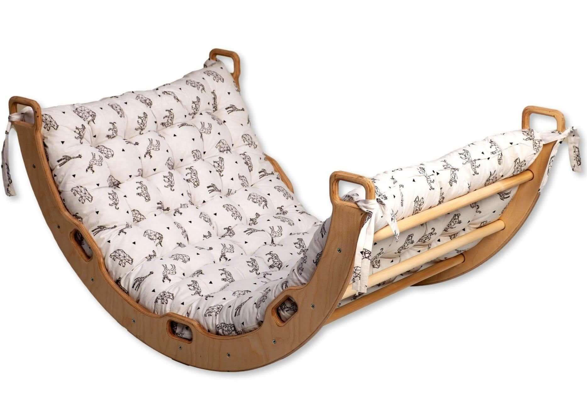 large-montessori-climbing-arch-rocker-with-pillow-set-Gift-Baby-Toys-10