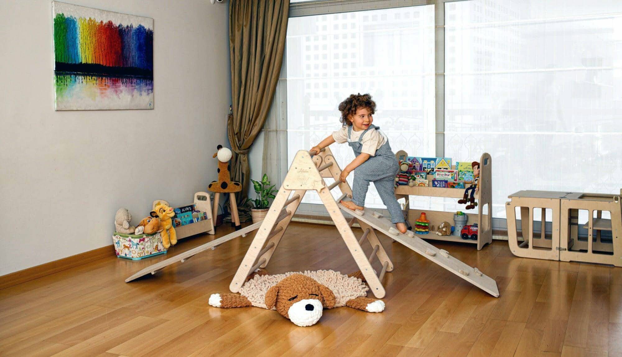 climbing-triangle-with-ramp-foldable-montessori-climbing-set-Gift-Baby-Toys-11