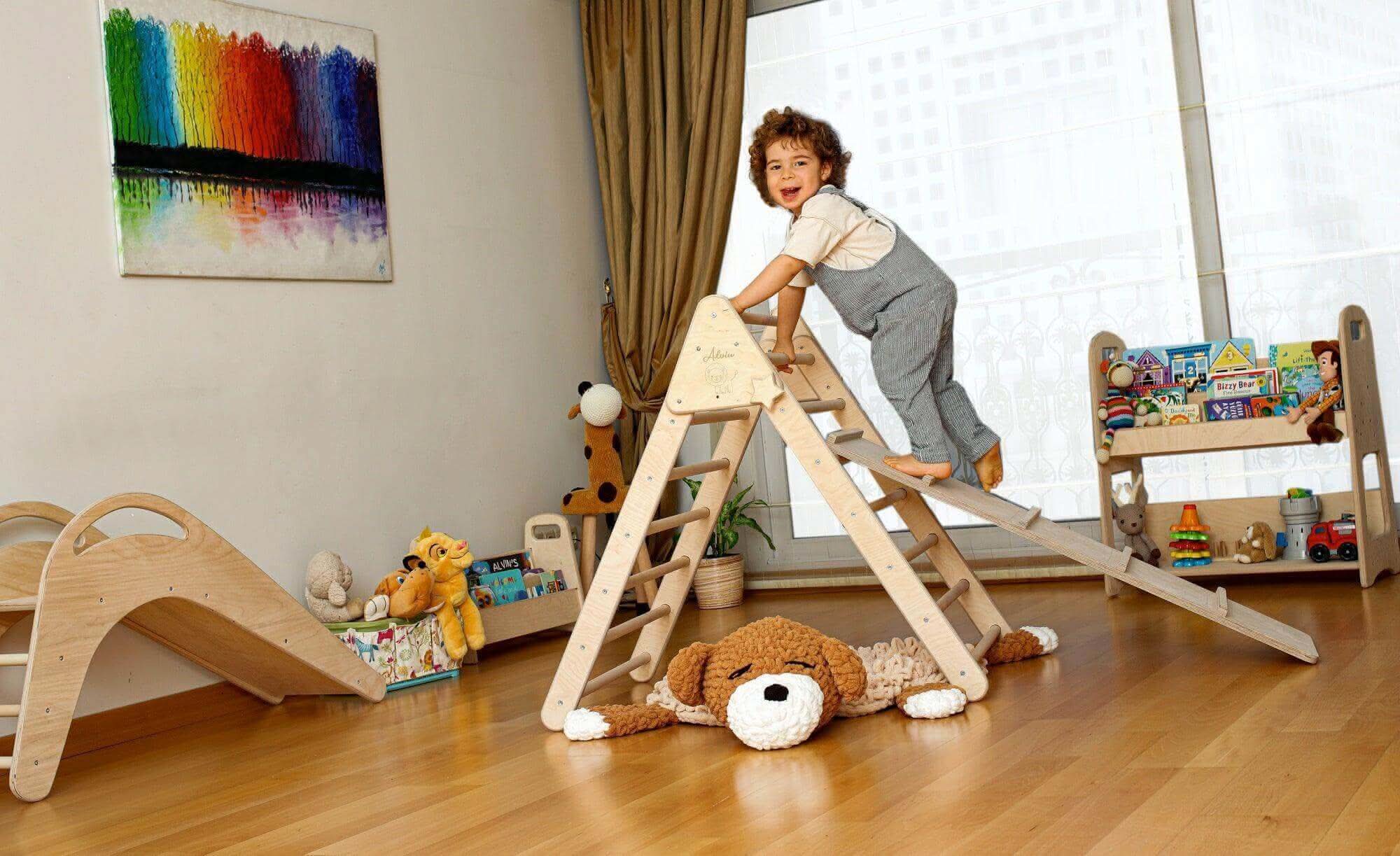 climbing-triangle-with-ramp-foldable-montessori-climbing-set-Gift-Baby-Toys-5