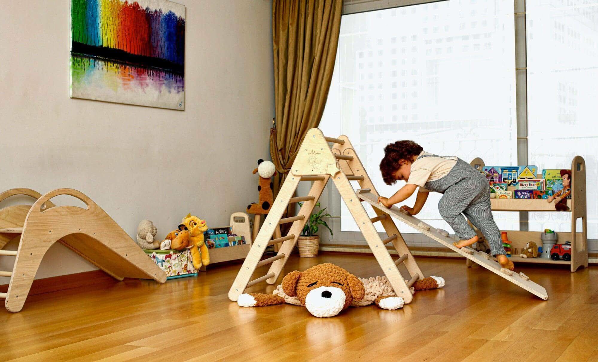 climbing-triangle-with-ramp-foldable-montessori-climbing-set-Gift-Baby-Toys-8