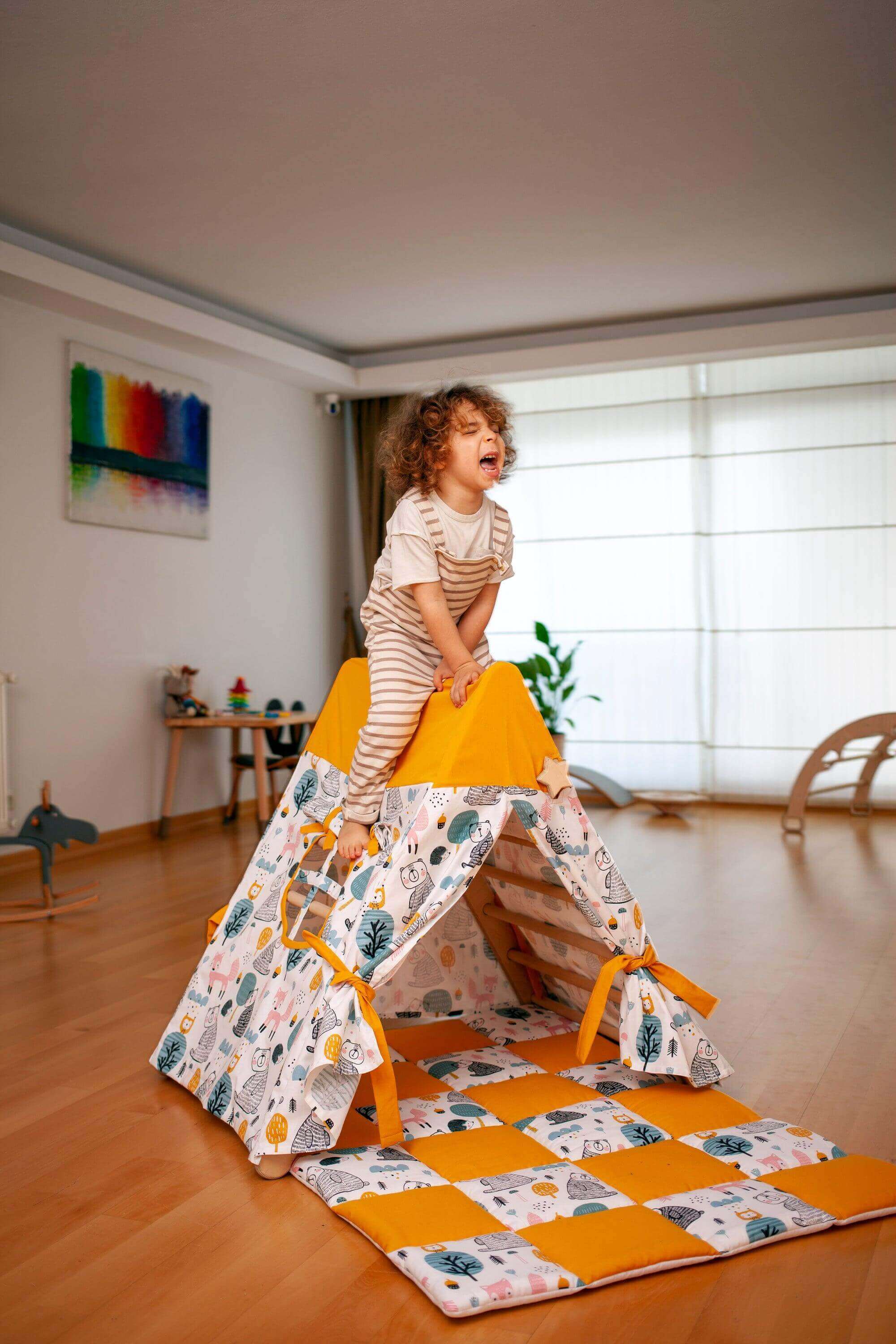 climbing-triangle-with-tent-cover-mat-ramp-Gift-Baby-Toys-16