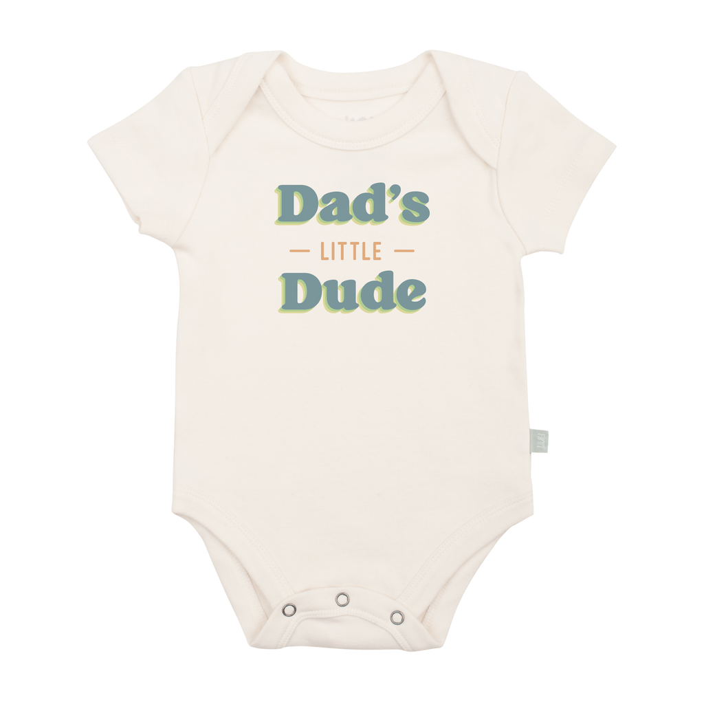 graphic-bodysuit-dads-little-dude-Gift-Baby-Toysbodysuits-1