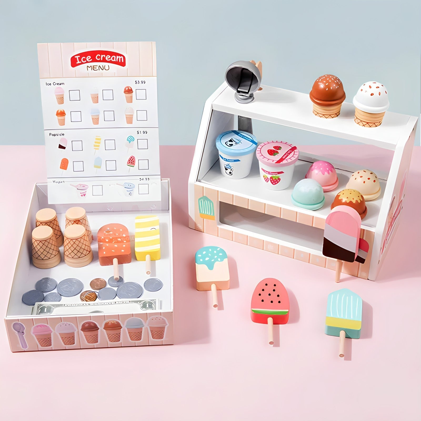 wooden-ice-cream-pretend-toys-Gift-Baby-Toys-1