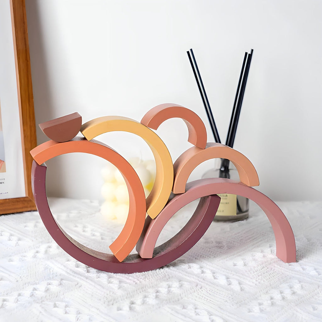 small-wooden-rainbow-arch-blocks-Gift-Baby-Toys-7