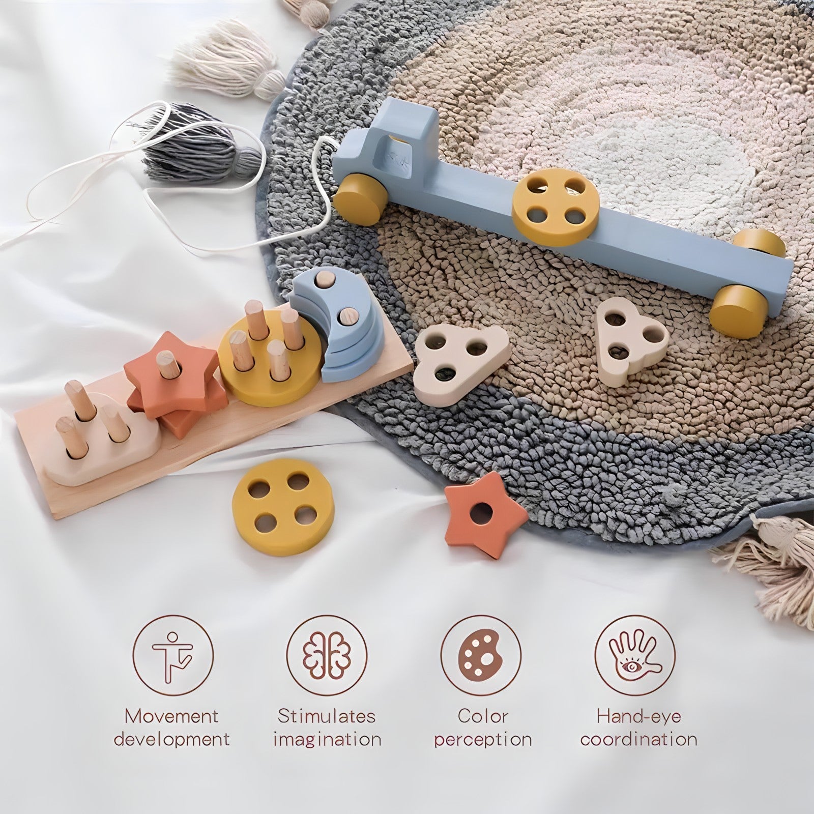 small-wooden-train-and-wooden-trailer-trolley-toys-Gift-Baby-Toys-4