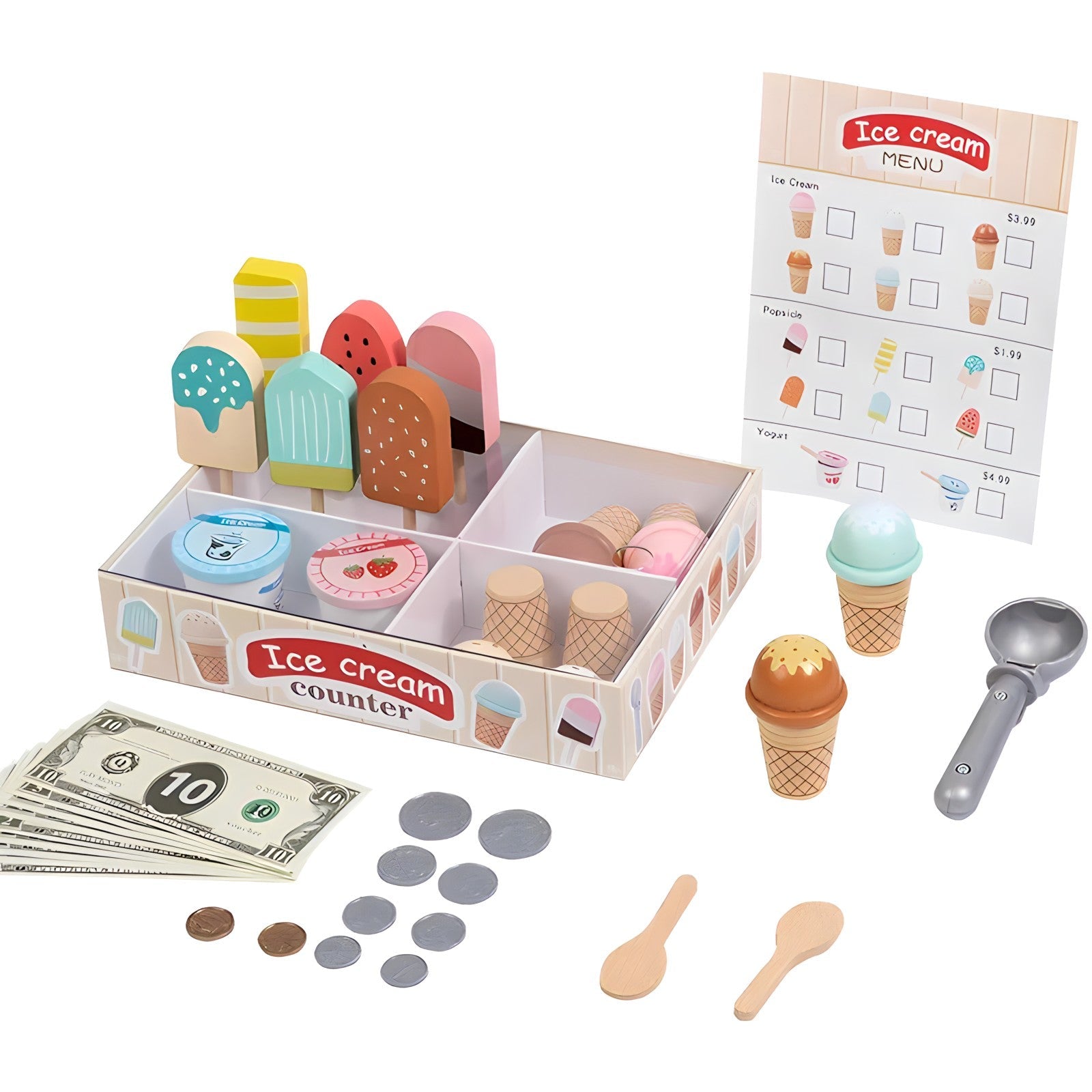wooden-ice-cream-pretend-toys-Gift-Baby-Toys-10