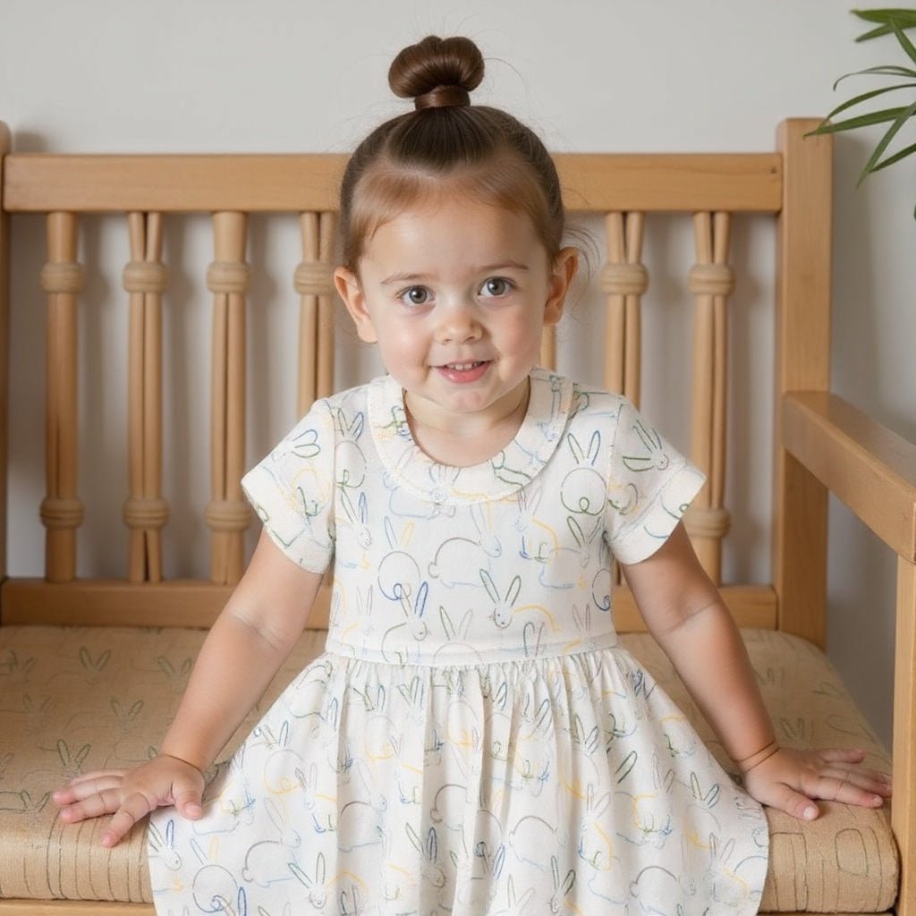 short-sleeve-twirl-dress-bunnies-Gift-Baby-Toys-7