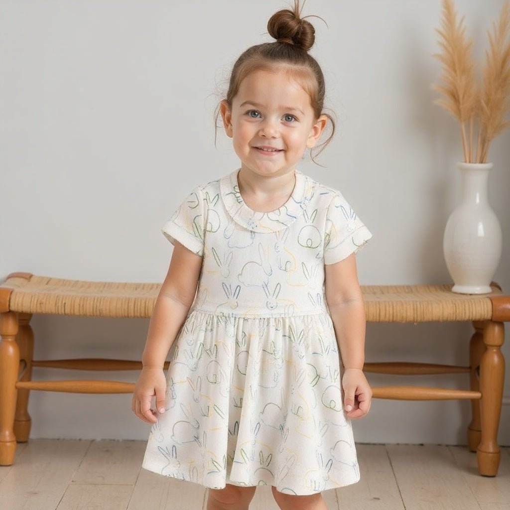 short-sleeve-twirl-dress-bunnies-Gift-Baby-Toys-6