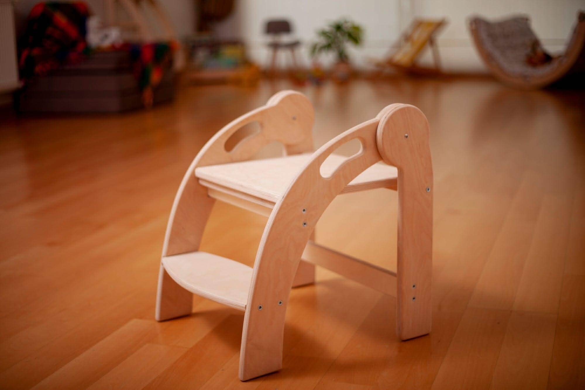 foldable-montessori-kitchen-step-stool-Gift-Baby-Toys-2