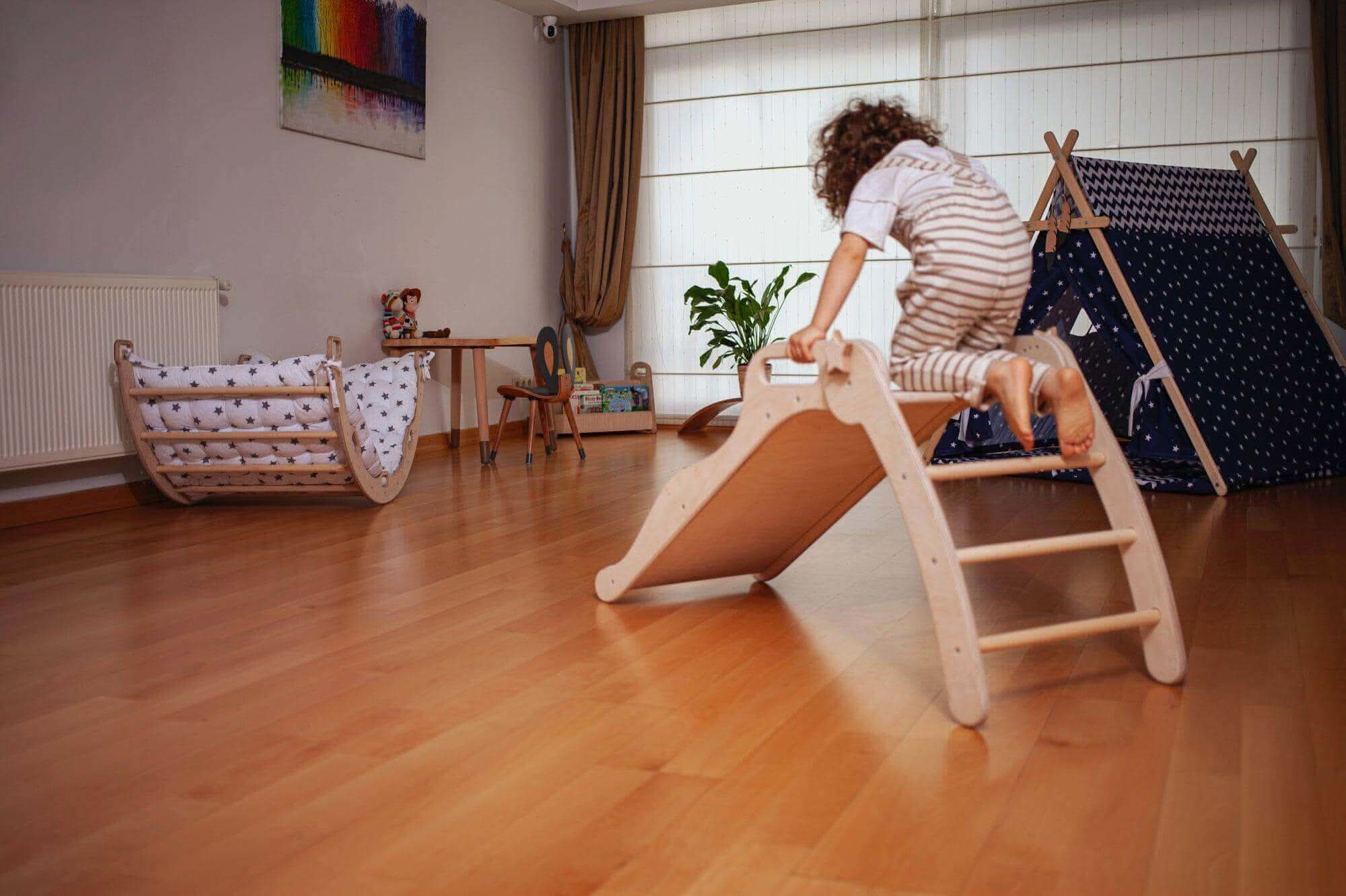 foldable-wooden-slide-Gift-Baby-Toys-11