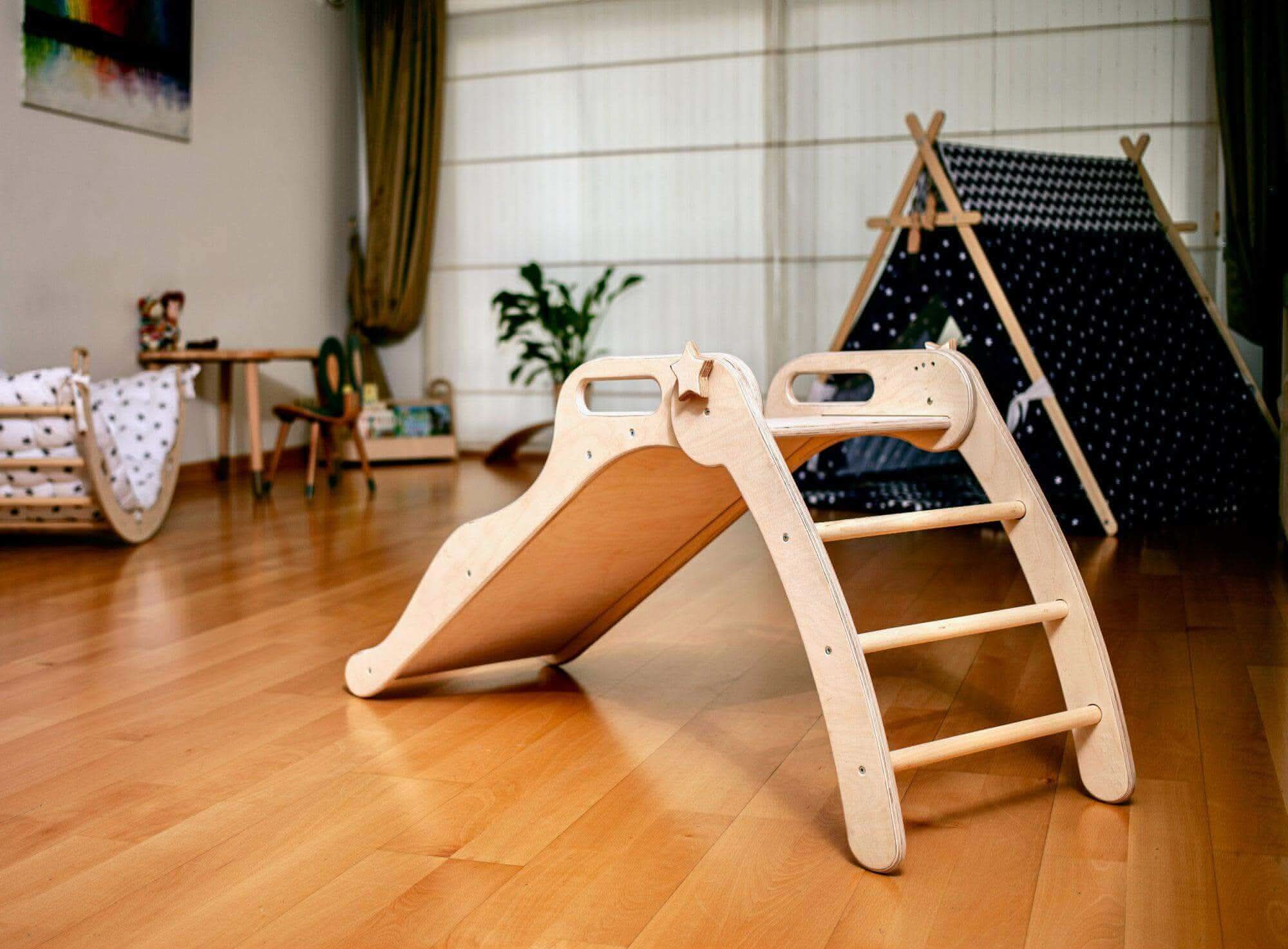 foldable-wooden-slide-Gift-Baby-Toys-9