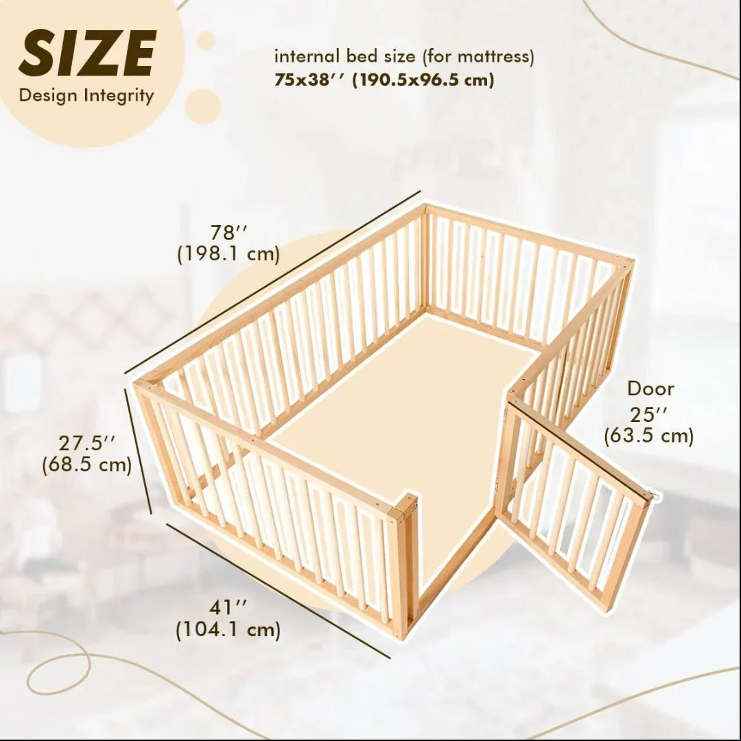 full-montessori-floor-bed-frame-for-toddlers-with-fence-Gift-Baby-Toys-13