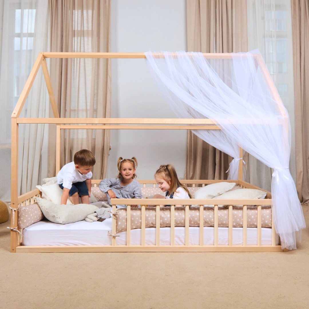 twin-size-montessori-house-bed-for-kids-with-fence-Gift-Baby-ToysBeds-1