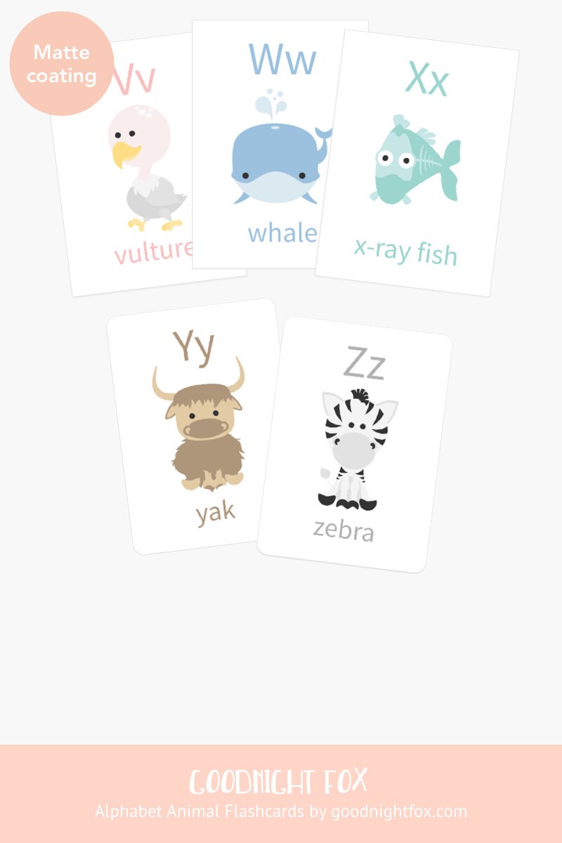 animal-alphabet-flashcards-a-to-z-learning-cards-for-toddlers-and-preschoolers-Gift-Baby-Toys-5