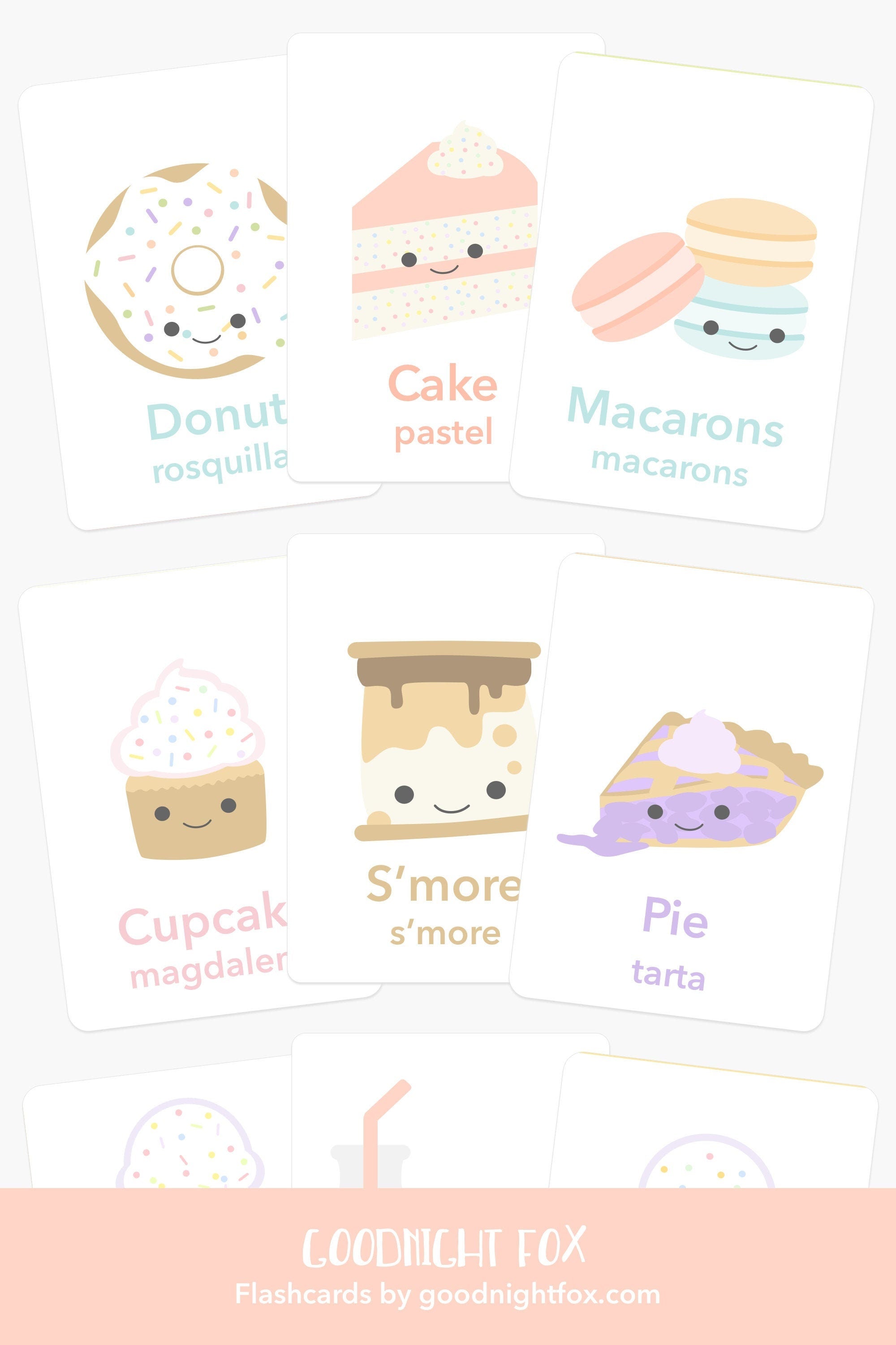 sweets-flashcards-Gift-Baby-Toys-2