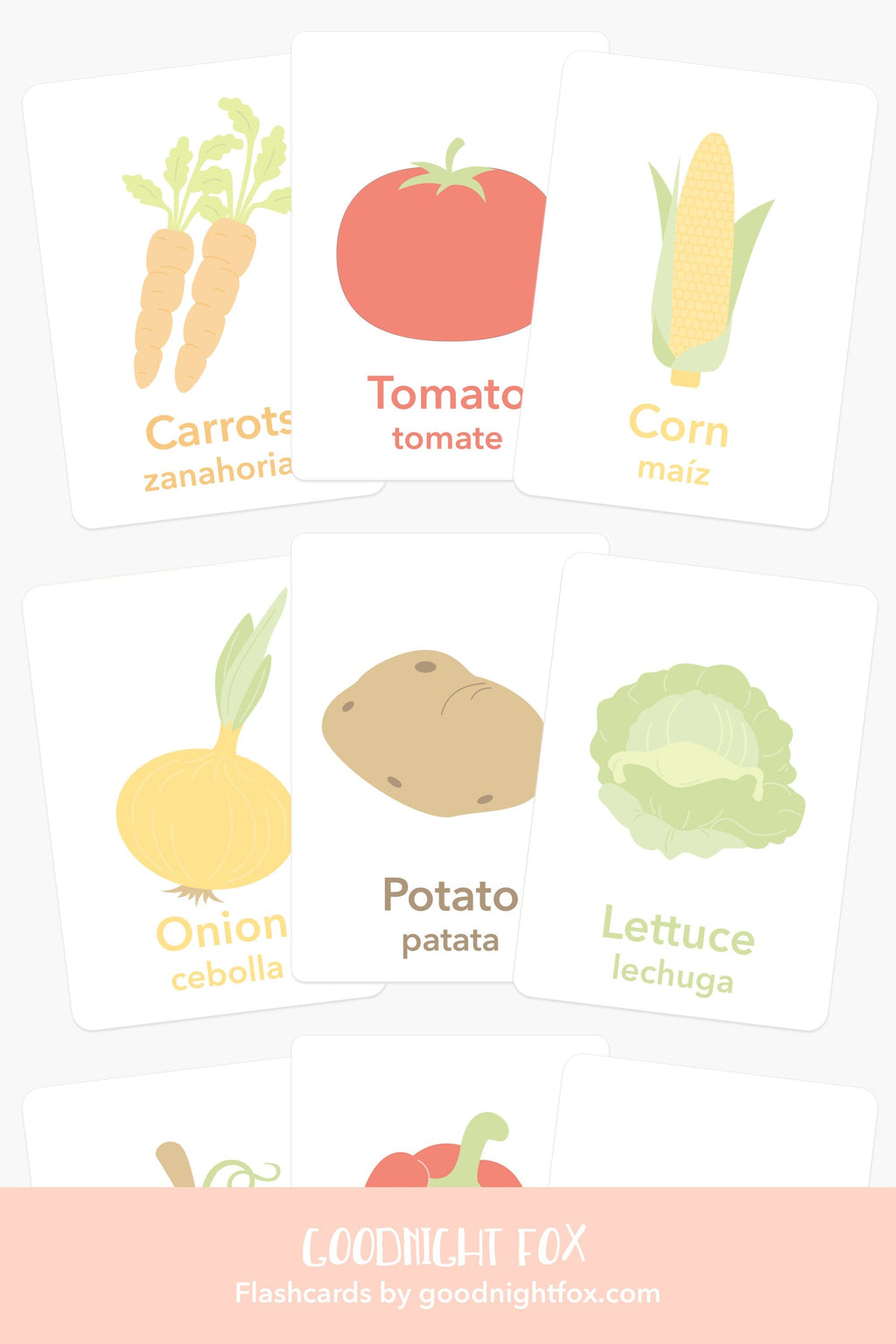 vegetable-flashcards-Gift-Baby-Toys-2