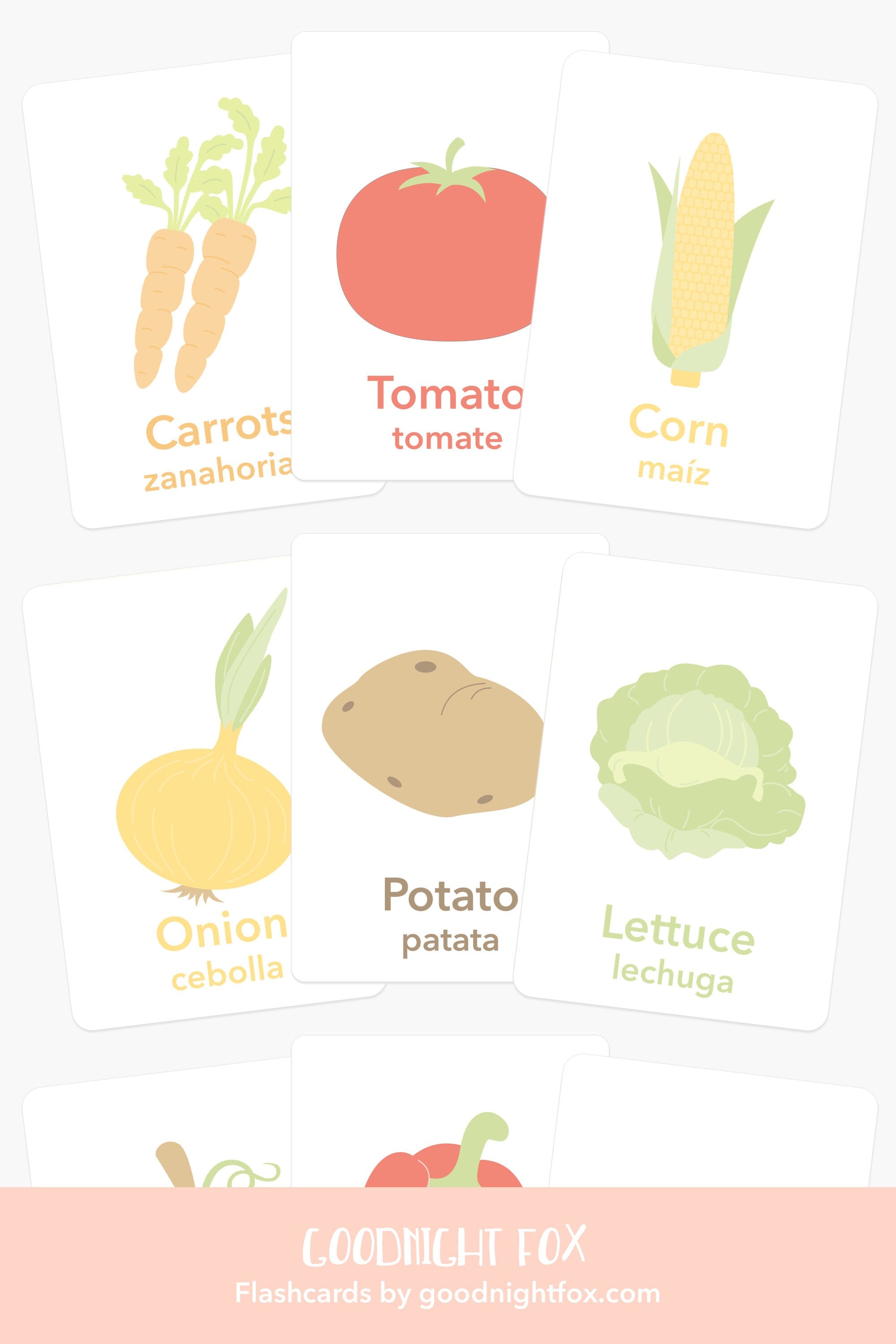 vegetable-flashcards-Gift-Baby-Toys-2