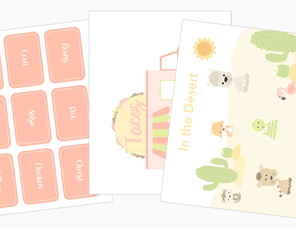 pink-taco-truck-printable-dramatic-play-kit-Gift-Baby-Toys-3