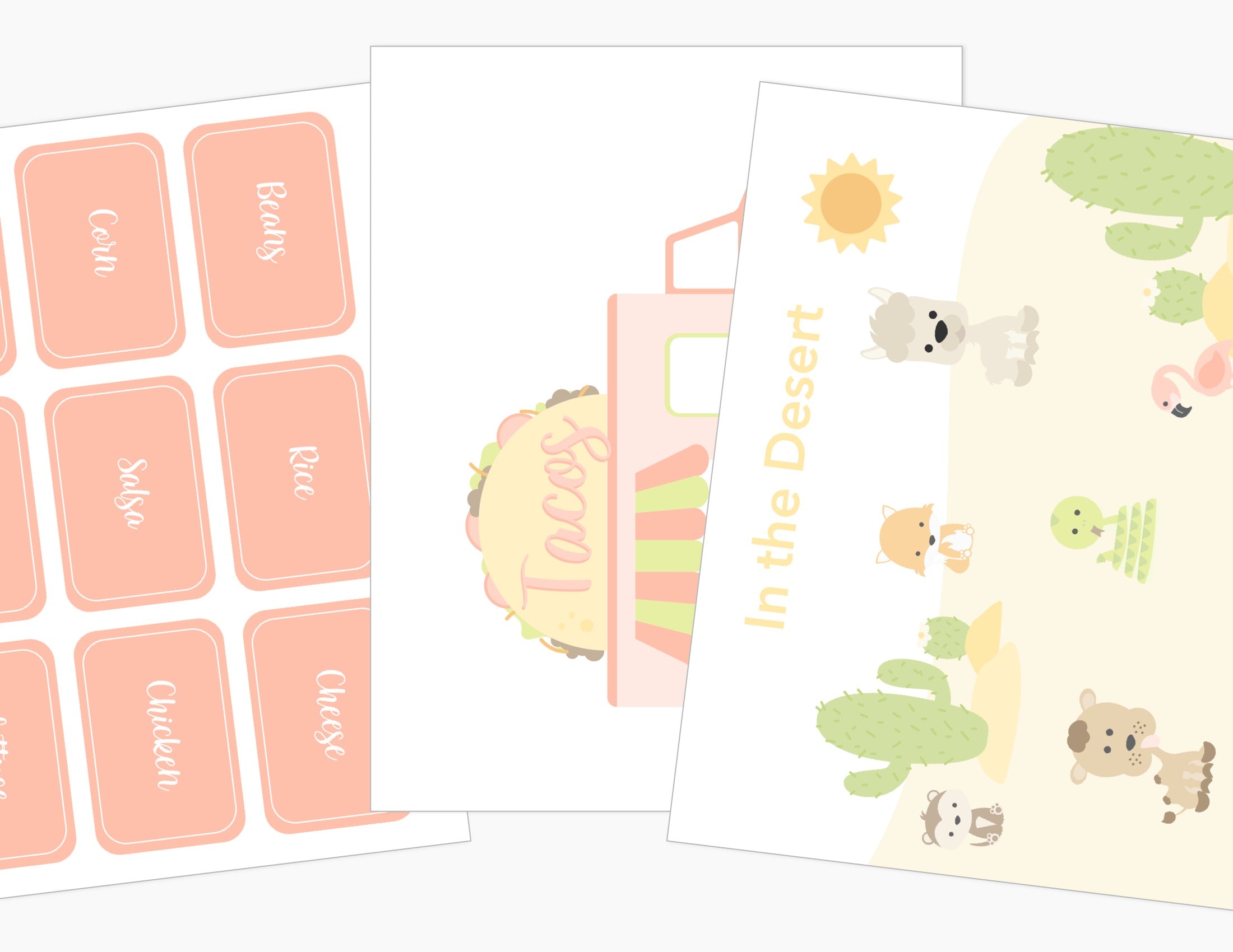 pink-taco-truck-printable-dramatic-play-kit-Gift-Baby-Toys-3