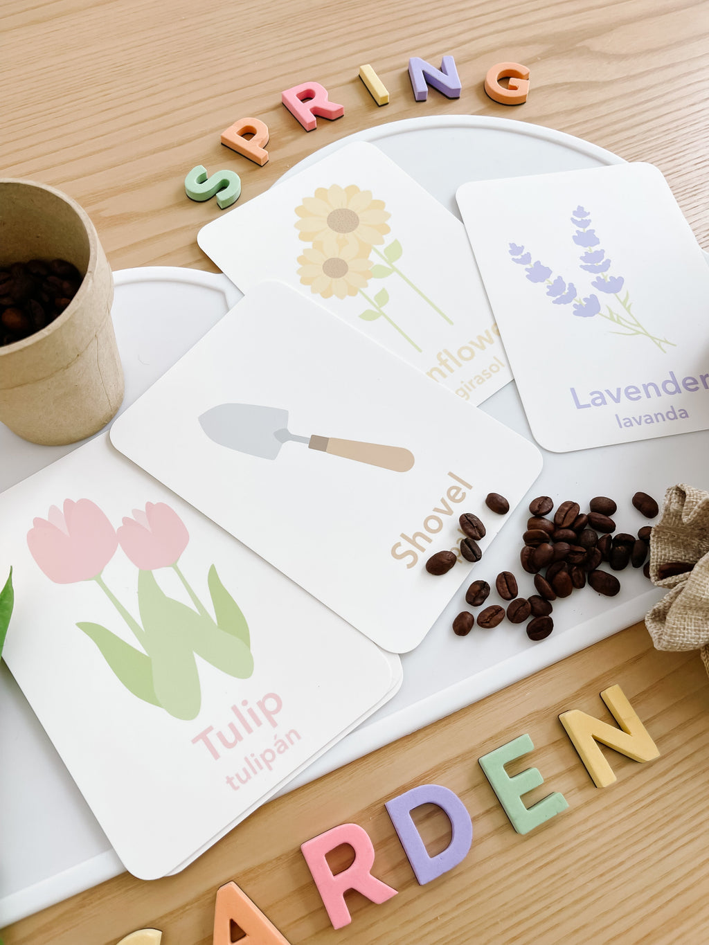 flower-garden-flashcards-Gift-Baby-Toys-10
