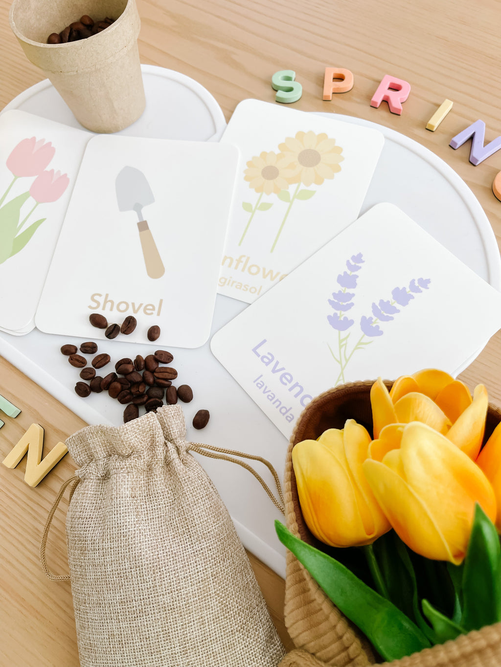 flower-garden-flashcards-Gift-Baby-Toys-13