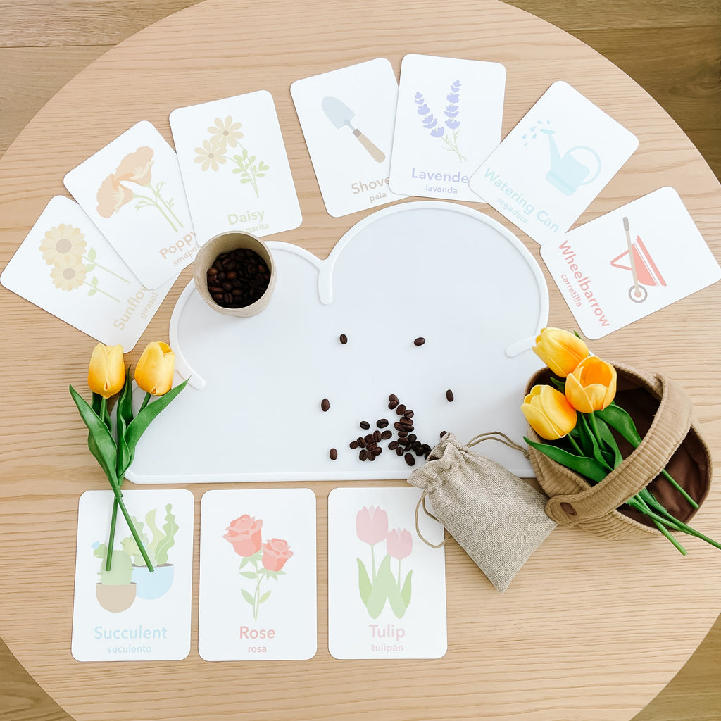 flower-garden-flashcards-Gift-Baby-Toys-2