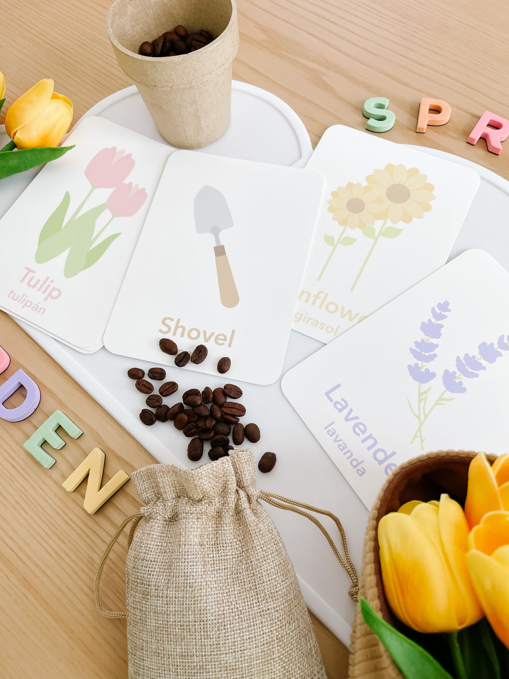 flower-garden-flashcards-Gift-Baby-Toys-14