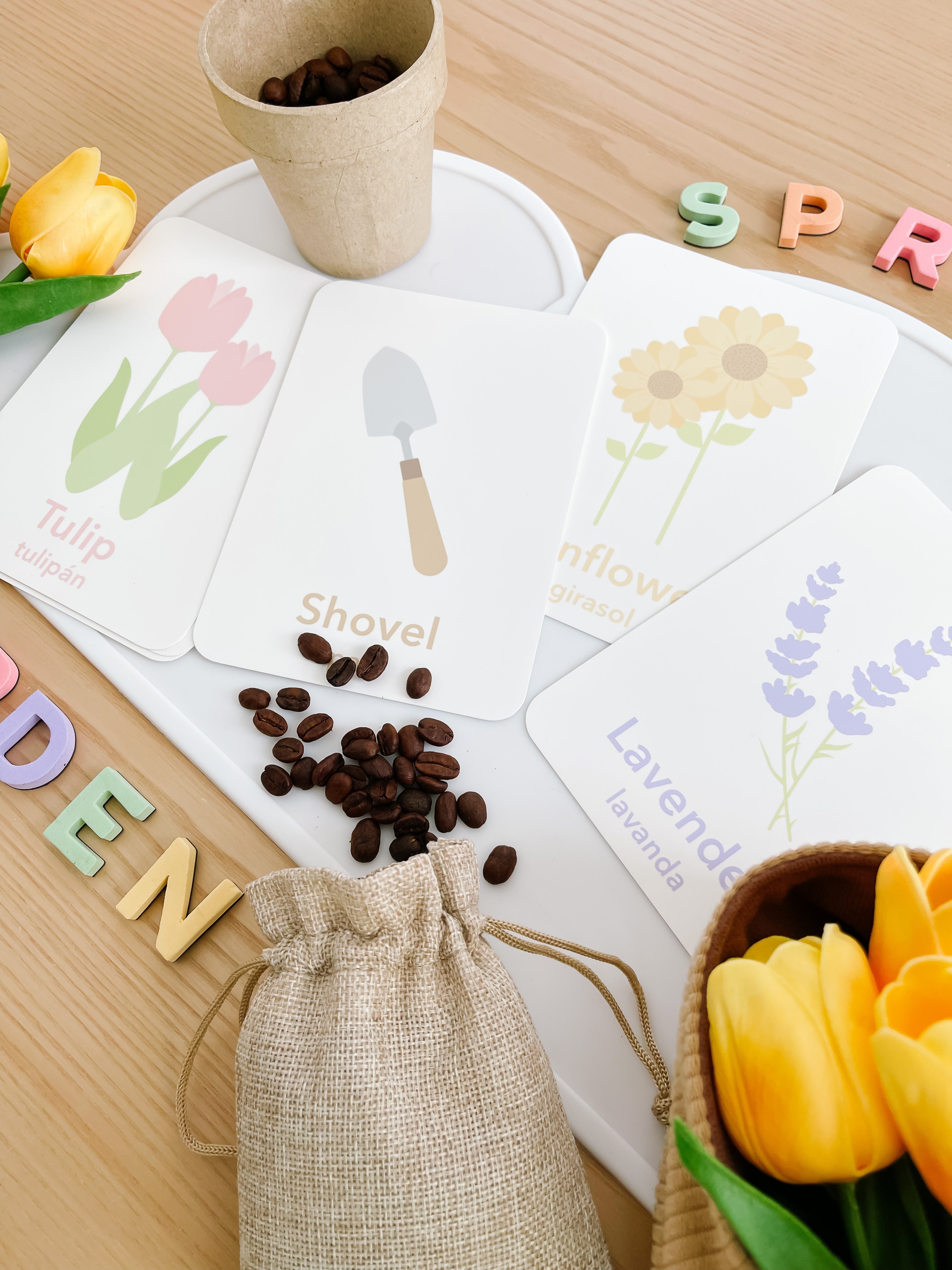 flower-garden-flashcards-Gift-Baby-Toys-14